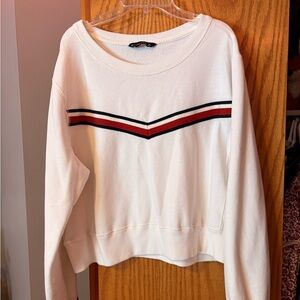 Abercrombie & Fitch Classic White Sweatshirt